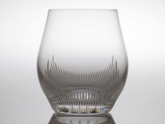 ラリック グラス ● 100ポイント ロックグラス ワインタンブラー 卵型 10cm クリスタル 100point
