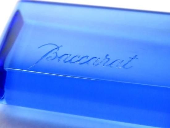 が*む様 Baccarat バカラ　オクシタンクロスネックレス　ブルー Baccarat(バカラ) / オクシタンクロス/ネックレス/--/BLU/トップ