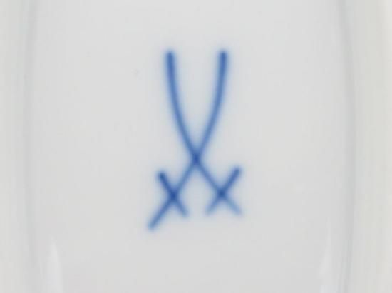 アンティーク　マイセン　ブルーオニオン　25センチ　プレート アンティーク マイセン プレート□ブルーオニオン ディナー