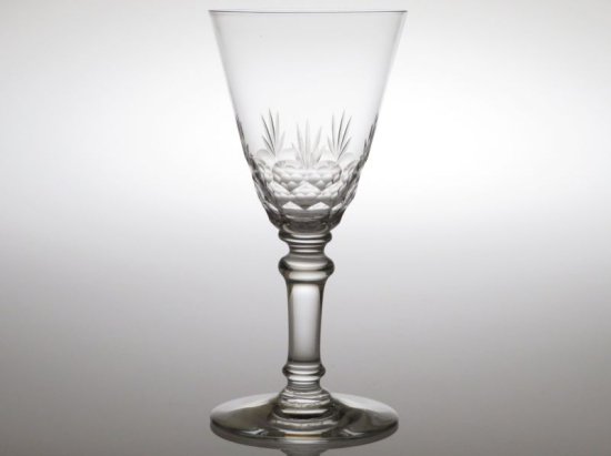 バカラ グラス ● ワイン グラス 12.5cm カット うろこ エカイユ ヴィンテージ クリスタル