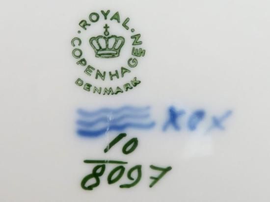 ロイヤルコペンハーゲン プレート□ブルーフラワー プレイン