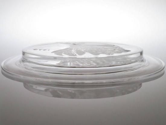 ラリック プレート ○ イヤー プレート 21.5cm クリスタル 皿