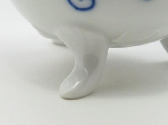 マイセン クリーマー□ブルーオニオン クリーマー 脚付き ミルク