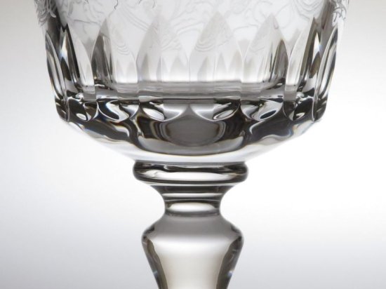 バカラ グラス ● パルメ ワイン グラス 12.5cm エッチング 不死鳥 クリスタル Parme - アンティーク ヴィンテージの高級クリスタル  陶磁器｜グラスクラシック