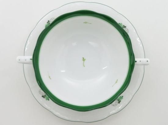 ヘレンド　ウィーンのバラ　スープ皿　2枚セット ヘレンド ウィーンのバラ ピンク 00503-0-00 スーププレート