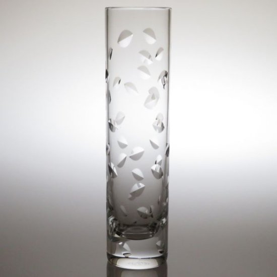 バカラ 花瓶 ○ オルグ グレイン フラワー ベース ヴェース 20cm