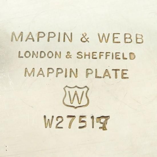 【Mappin&Webb】 マッピンアンドウェッブ コンディメントトレー アンティークMAPPIN & WEBB マッピンエンドウェッブ ラージ