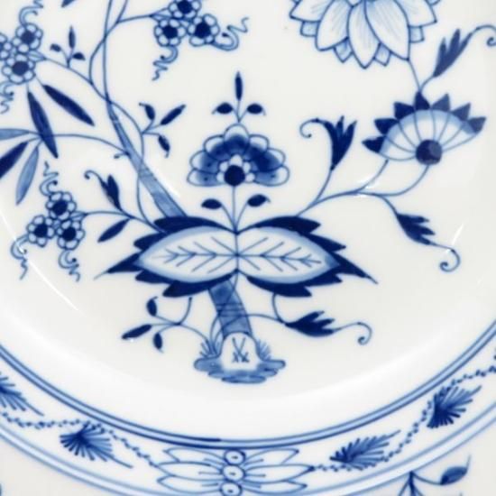 ★マイセン★ブルーオニオン★スーププレート24㎝★新品未使用★一級品★ ☆マイセン☆ブルーオニオン☆スーププレート24㎝☆新品未使用