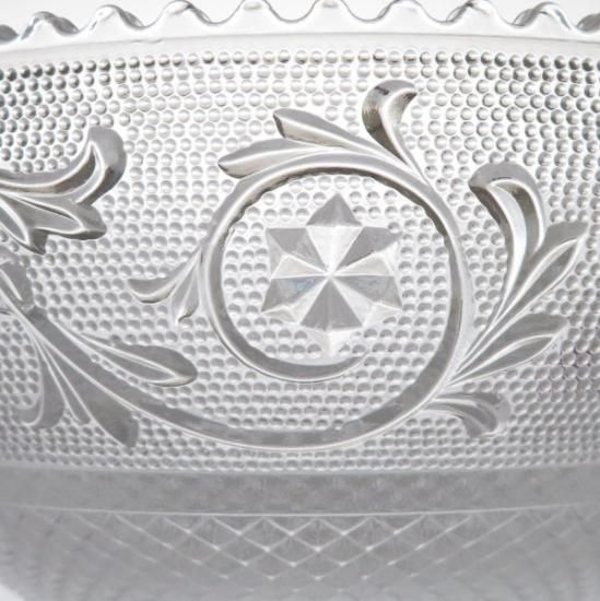 自宅保管品　未使用　Baccarat アラベスククリスタルボウル バカラ ボウル ○ アラベスク クリスタル ボウル 唐草模様 未