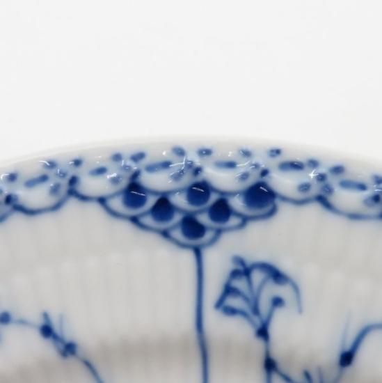 ロイヤルコペンハーゲン　ブルーフルーテッド ハーフレース プレート 17cm ② ブルーフルーテッド ハーフレース プレート 17cm|ロイヤル