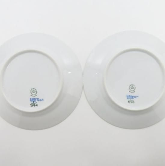 ロイヤルコペンハーゲン プレート□ブルーフルーテッド ハーフ