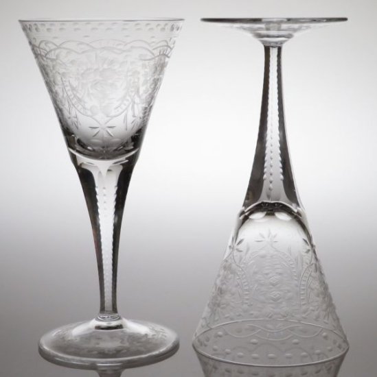 モーゼルクリスタルグラス マハラニウオーターゴブレット 20cmグラス