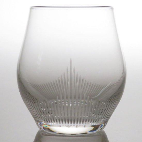 ラリック グラス ○ 100ポイント ロック グラス ワインタンブラー 卵型 