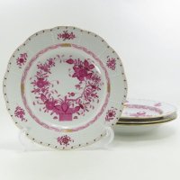 HEREND ヘレンド ウィーンの薔薇 オーバルディッシュ デザート深皿　透かし