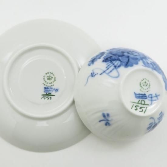 ロイヤルコペンハーゲン カップ&ソーサー□ブルーフラワー