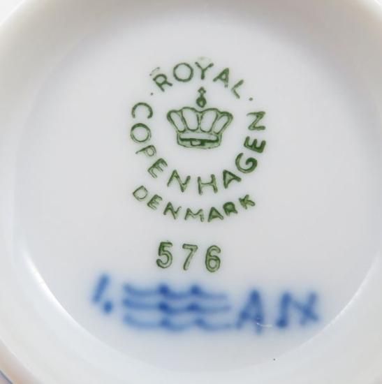 ロイヤルコペンハーゲン 茶器セット□ブルーフルーテッド プレイン