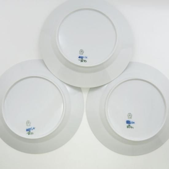 ロイヤルコペンハーゲン プレート□ブルーフラワー プレイン