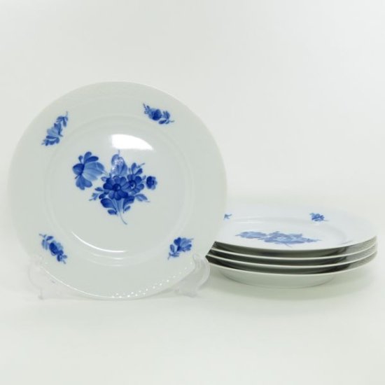 8,784円ブルーフラワープレインBlue flowers braidedディナー皿3枚