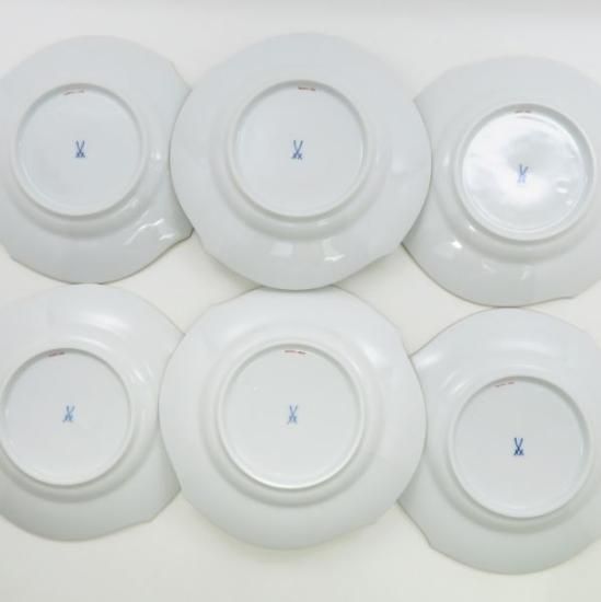 専用　マイセン　meissen 鳥　昆虫　プレート Meissenマイセン/※極珍品 1級品 上級背面装飾 鳥昆虫 飾り皿