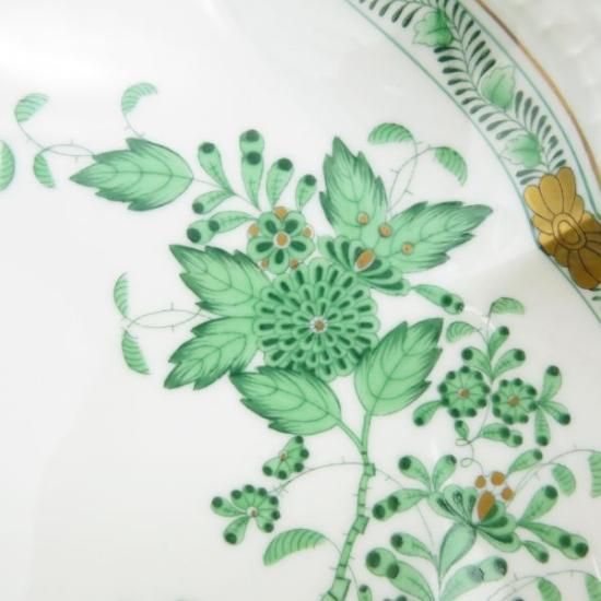 ヘレンド　インドの華　トライアングルプレート ヘレンドインドの華トライアングルプレート