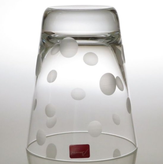 バカラ グラス ○ クラウン タンブラー 12cm 水玉 ハイボール グラス 
