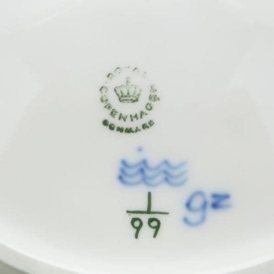 ロイヤルコペンハーゲン プレート□ブルーフルーテッド プレイン