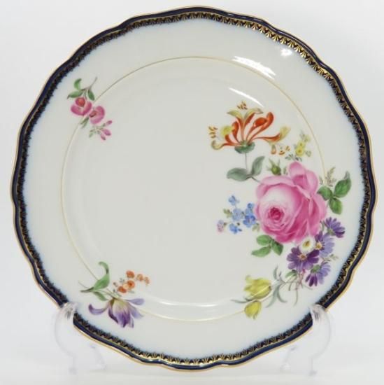 マイセン プレート 1枚 大皿 ディナー 訳あり☆ マイセン インド