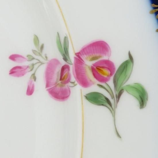 MEISSEN - マイセン Aカンテ 6つ花 プレート マイセン プレート□ベーシックフラワー ブーケ 六つ花 飾り皿