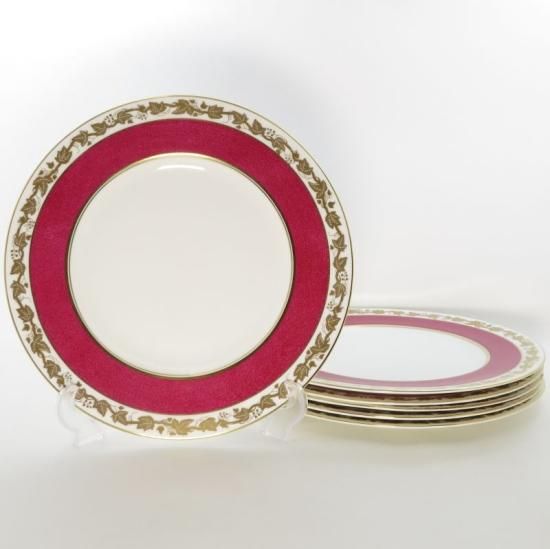 WEDGWOOD ウェッジウッド プレート皿 27cm パウダールビー