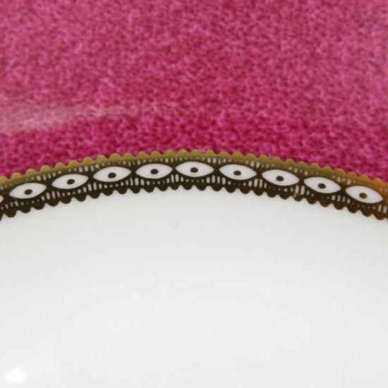 ウェッジウッド プレート□ユーランダーパウダー ルビー ランチ