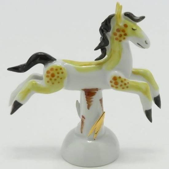 マイセン置物⭐︎羊フィギュア干支シリーズ手びねりMeissen 美品 マイセン フィギュア 手びねり人形 干支（申） 900300-83459