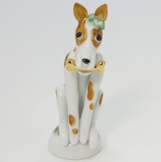 マイセン 置物□イヌ 茶色 フィギュリン 7.5cm 干支シリーズ 戌 犬 ペーター シュトラング 手びねり Meissen 美品 - アンティーク  ヴィンテージの高級クリスタル 陶磁器｜グラスクラシック