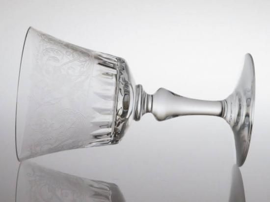 バカラ グラス ○ パルメ ワイン グラス 12.5cm エッチング