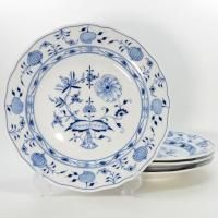 マイセンプレート6枚 マイセン（Meissen） 波の戯れホワイト 000001／53574 ギフト