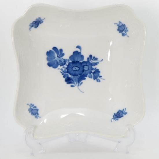 ロイヤルコペンハーゲンブルーフラワースクエアプレートプレイン