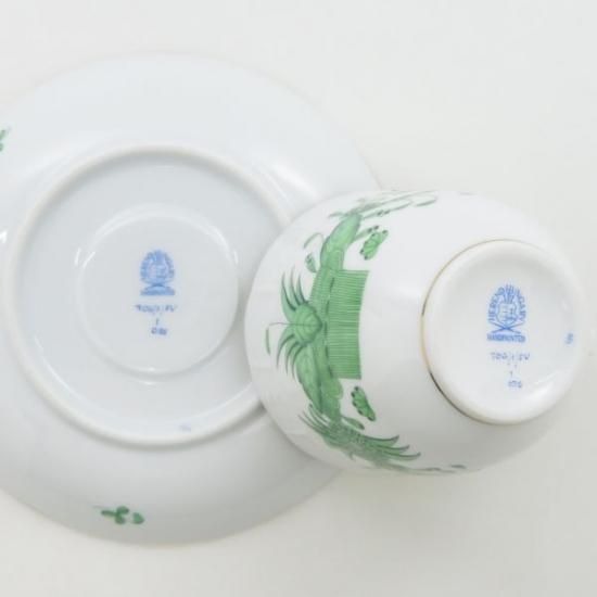ヘレンド カップ＆ソーサー□インドの華 C&S 洋食器 1個 HEREND