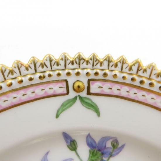 ロイヤルコペンハーゲン　フローラダニカ　プレート　東Y7-0827⭐︎1Fトカオ ロイヤルコペンハーゲン プレート□フローラダニカ ミニプレート 小皿