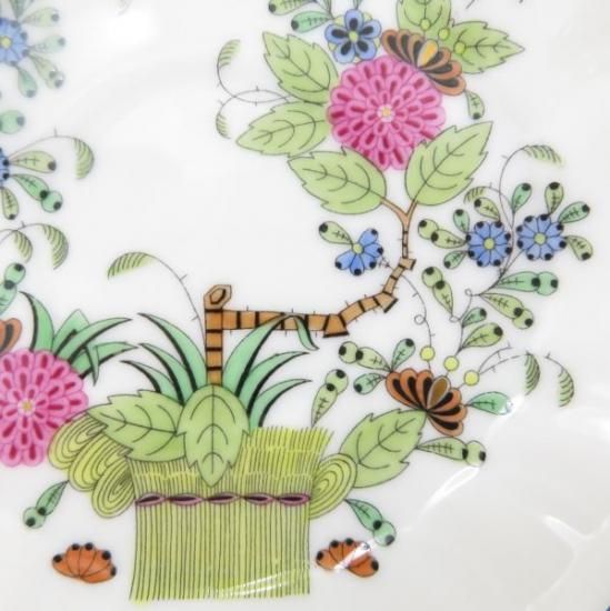 ヘレンド カップ＆ソーサー□インドの華 マルチカラー C&S 洋食器 1客