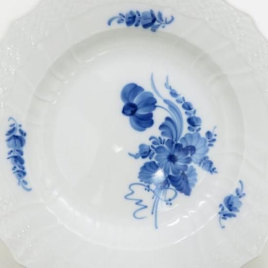 ロイヤルコペンハーゲン プレート□ブルーフラワー カーブ Royal