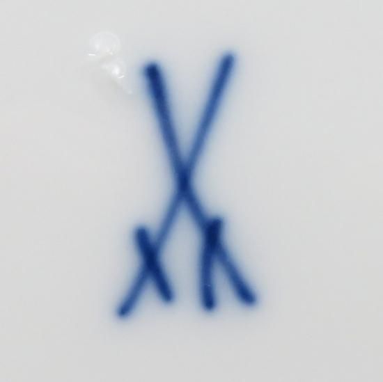 マイセン プレート□ベーシックフラワー ブーケ 四つ花 昆虫