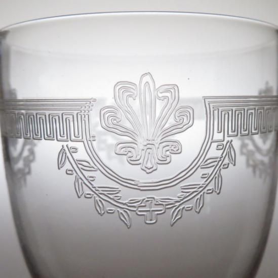 アンティークサンルイ　1900年頃「Moderne」 アンティークサンルイ 1900年頃「Moderne」