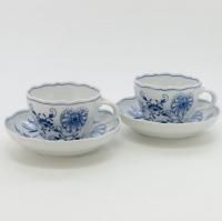 Meissen マイセン インドの華 リッチ ブラック コーヒーカップ