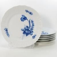 SALE【美品】ロイヤルコペンハーゲン   カーブドブルーフラワー豆皿4枚セット SALE【美品】ロイヤルコペンハーゲン カーブドブルーフラワー豆