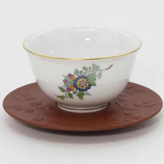 マイセン 茶器セット□シノワズリ 柿右衛門様式 花文絵図 C&S