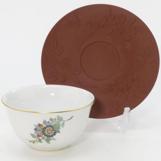 マイセン 茶器セット□シノワズリ 柿右衛門様式 花文絵図 C&S