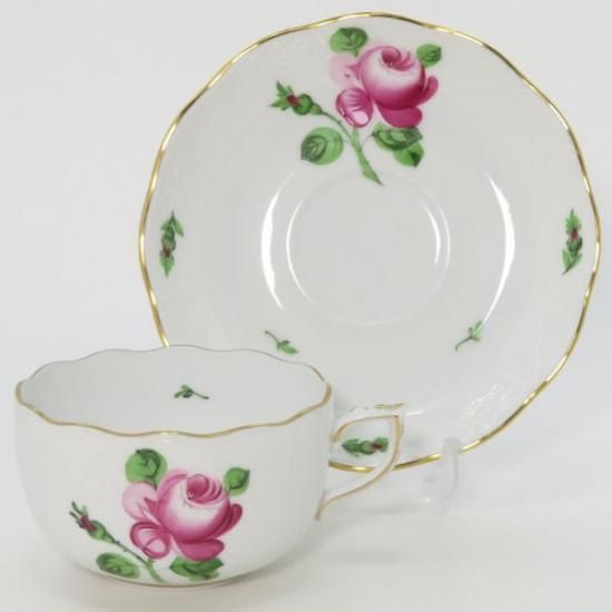 ヘレンド カップ&ソーサー□ヴィエナローズ C&S 洋食器 2客