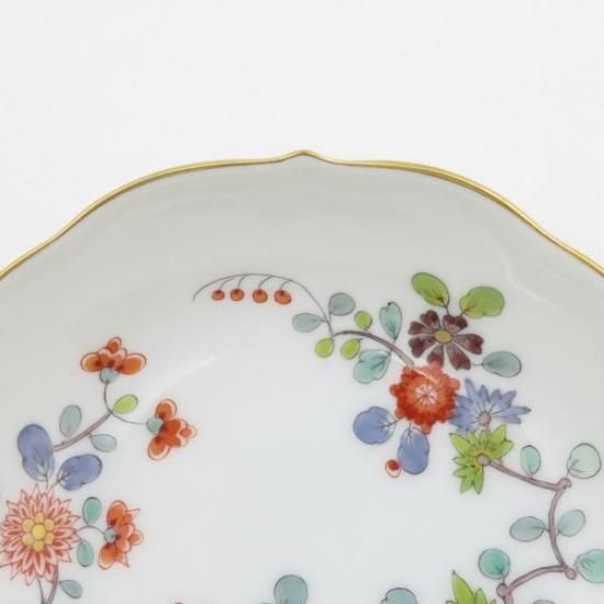 マイセン カップ&ソーサー□シノワズリ 柿右衛門様式 花文絵図