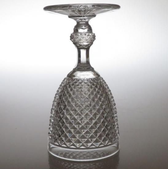 オールド バカラ グラス ○ ダイヤモンドビゾー ワイン グラス 11.5cm