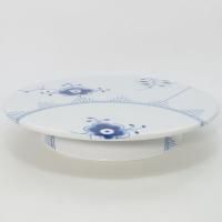 デンマークコペンハーゲンB＆Gの青い花模様の平皿セット6枚 デンマークコペンハーゲンB＆Gの青い花模様の平皿セット6枚