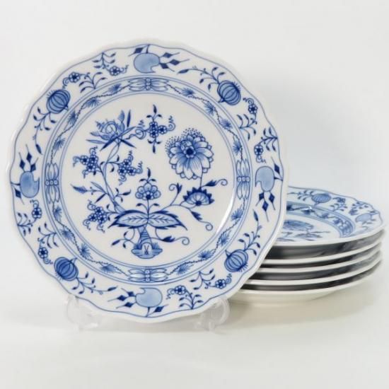 マイセン プレート□ブルーオニオン サラダプレート 17.5cm 皿